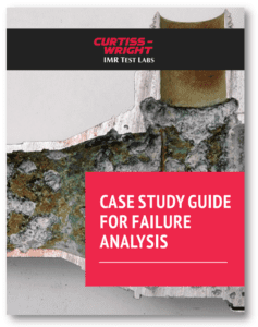 Cover of IMR Test Labs downloadable Ebook "Case Study for Failure Analysis"