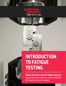 Cover of downloadable Ebook cover of IMR Test Labs "Introduction to Fatigue Testing"