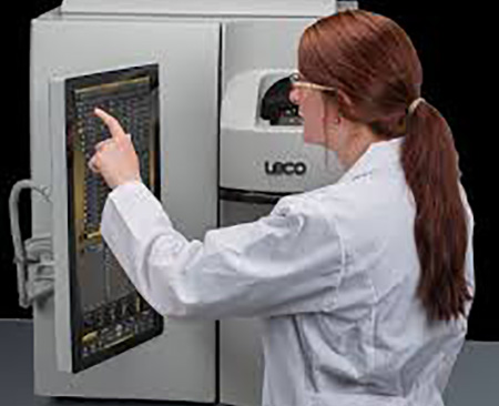 imr test labs leco combustion analysis
